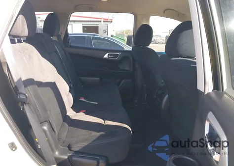 2015 Nissan Pathfinder S z USA, uszkodzony, nr VIN 5N1AR2MN0FC648582